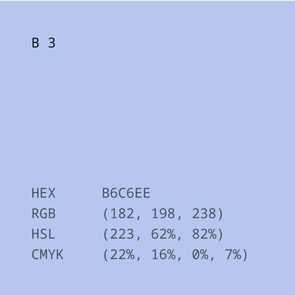 A graphic displaying Chowder Financial's brand colors.