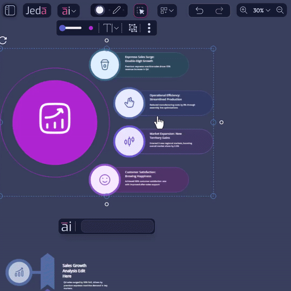 How to export elements objects from Jeda.ai to PowerPoint slides