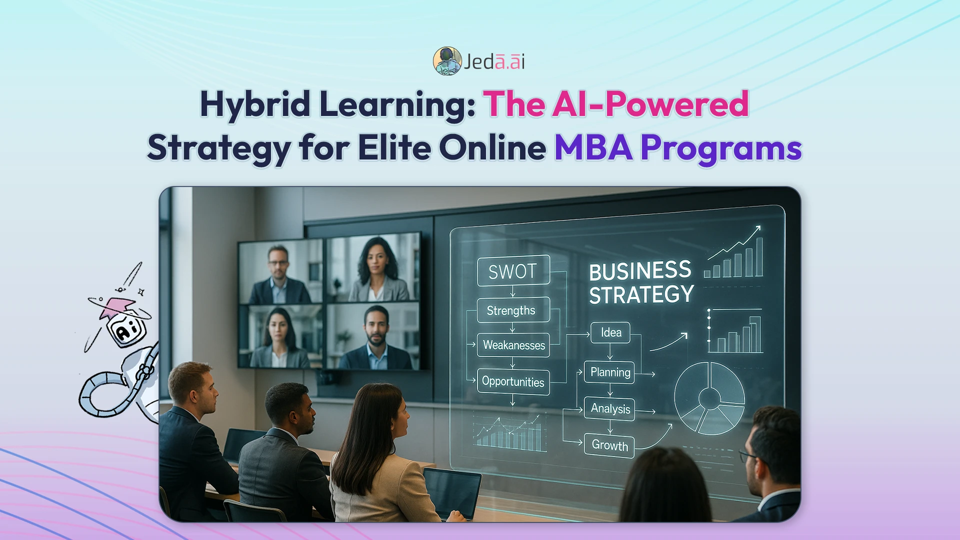 Hybrid Learning: How AI Whiteboards Are Solving the Top 5 Challenges for Online MBA Programs