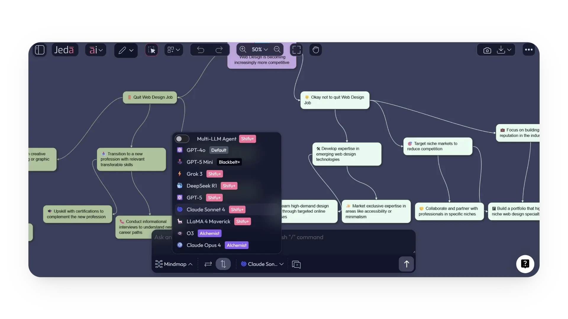 Advanced AI Models on Jeda AI