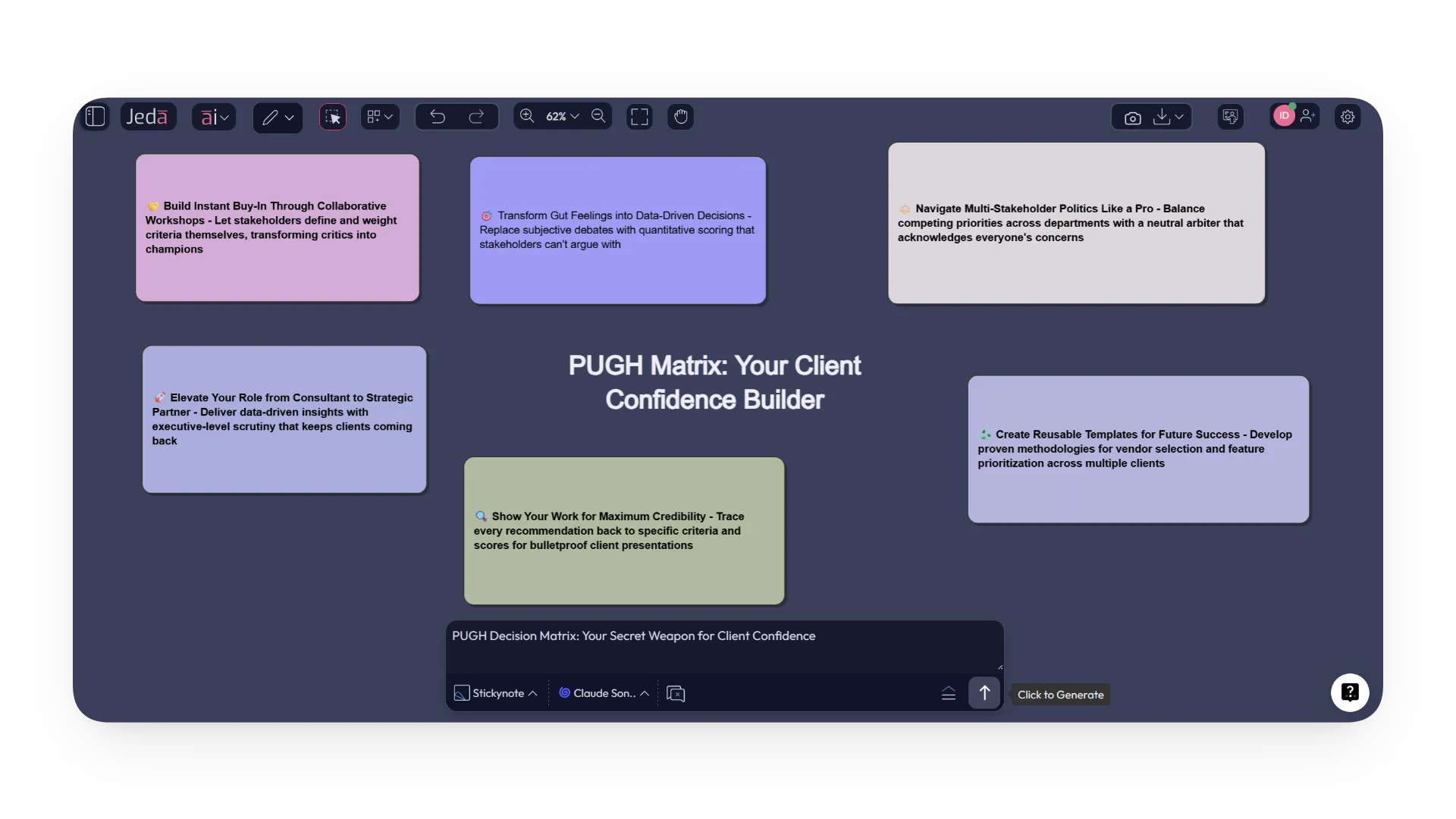 PUGH Decision Matrix: Your Secret Weapon for Client Confidence