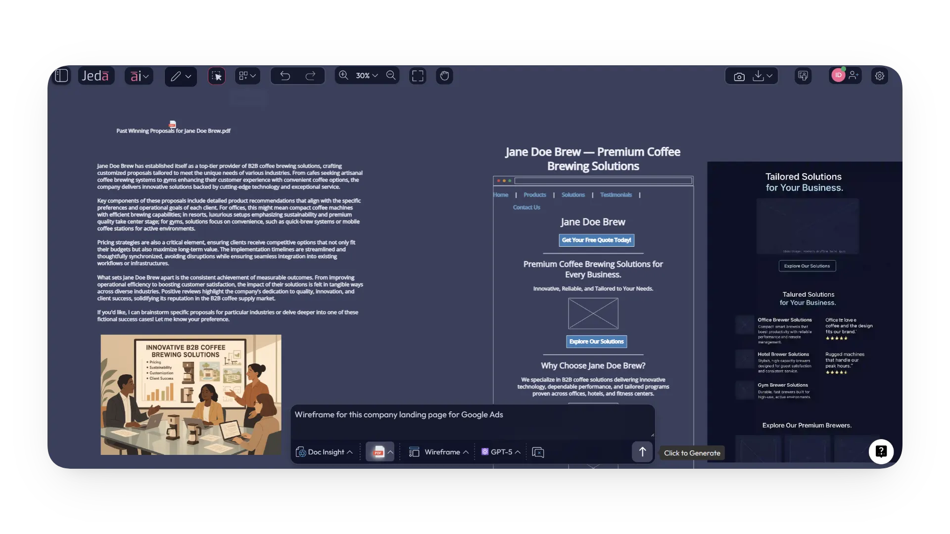 Online Education with AI
