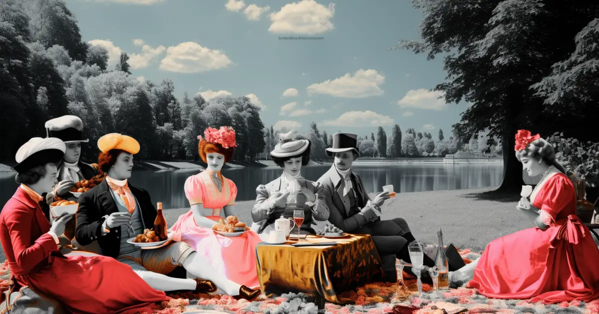 A picnic in Paris watching a public execution