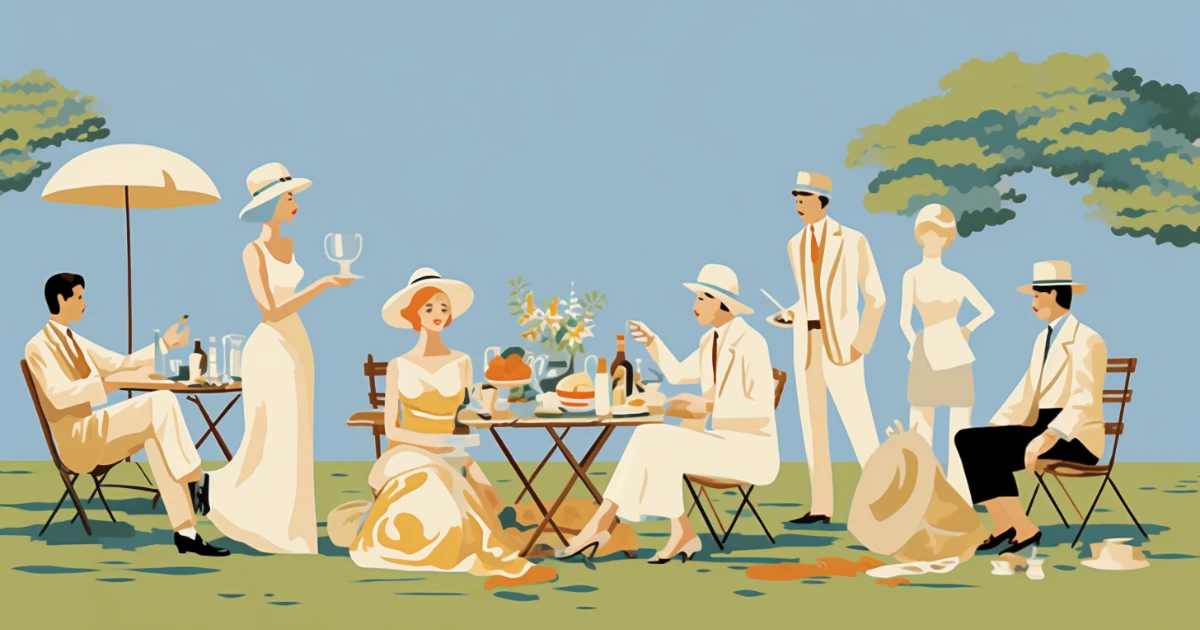 A picnic in the deep South watching a lynching