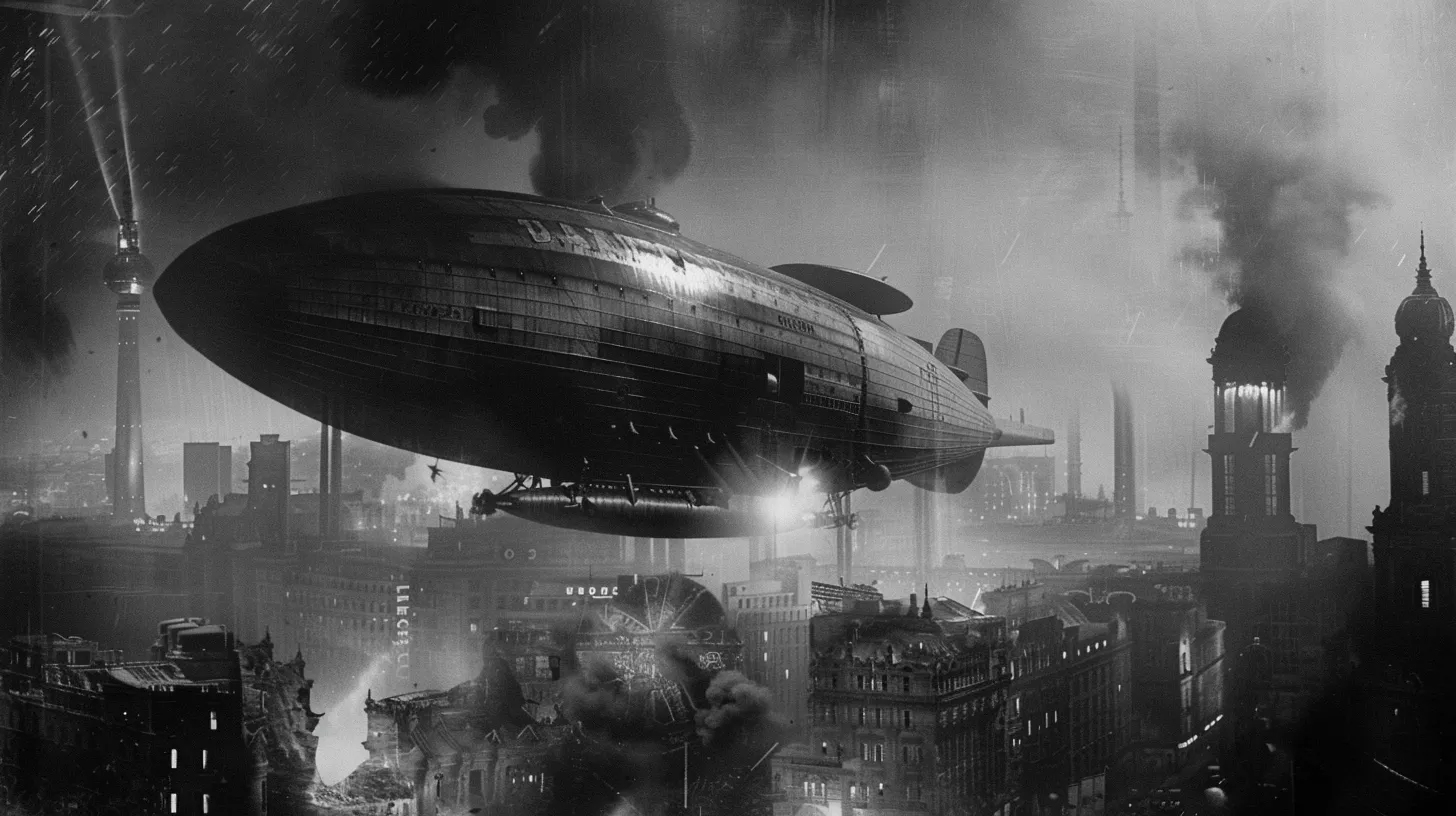 the Graf Zeppelin in Berlin