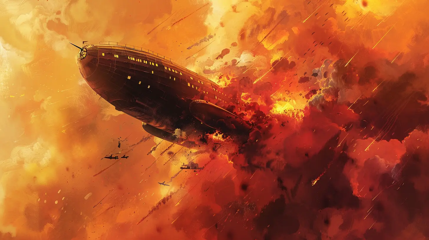 the Hindenburg disaster