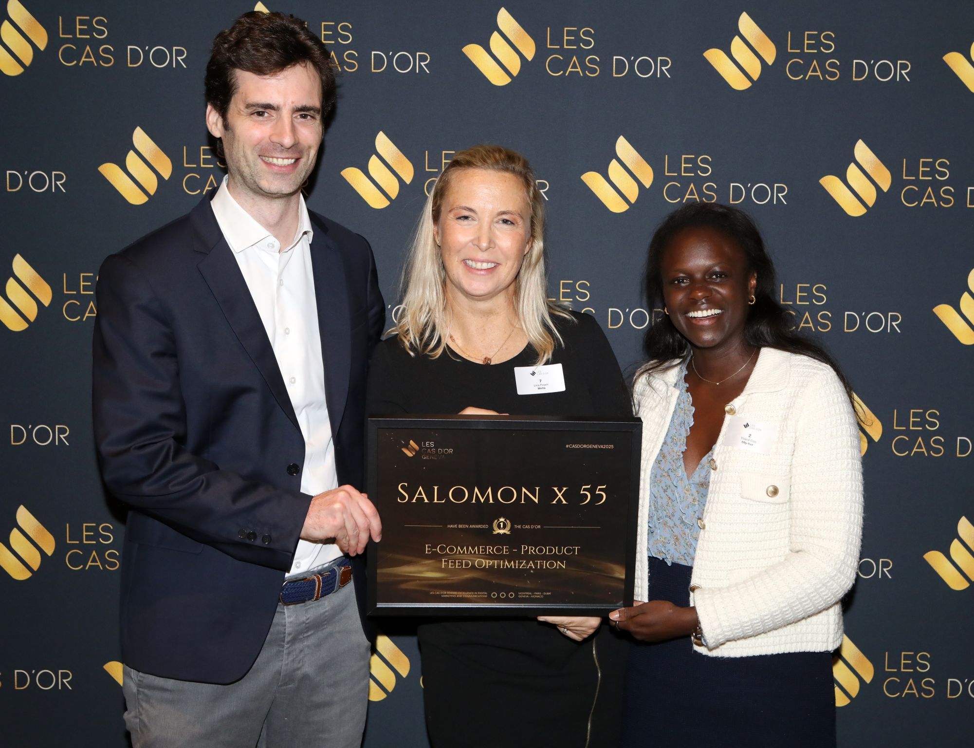 Lauréat du Cas d’OR E-Commerce - Product Feed Optimization, avec Salomon - Genève