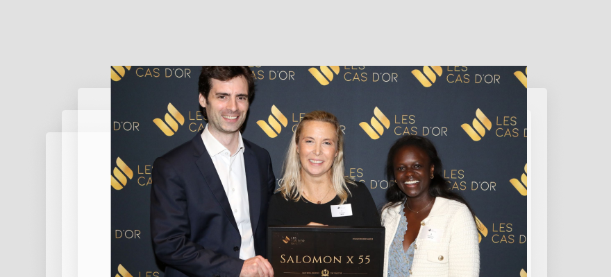 Lauréat du Cas d’OR E-Commerce - Product Feed Optimization, avec Salomon - Genève