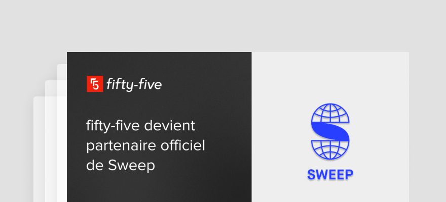 fifty-five s’allie à Sweep pour renforcer le pilotage ESG des entreprises
