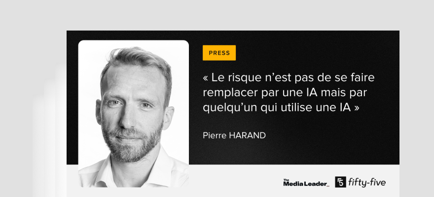 « Le risque n’est pas de se faire remplacer par une IA mais par quelqu’un qui utilise une IA »