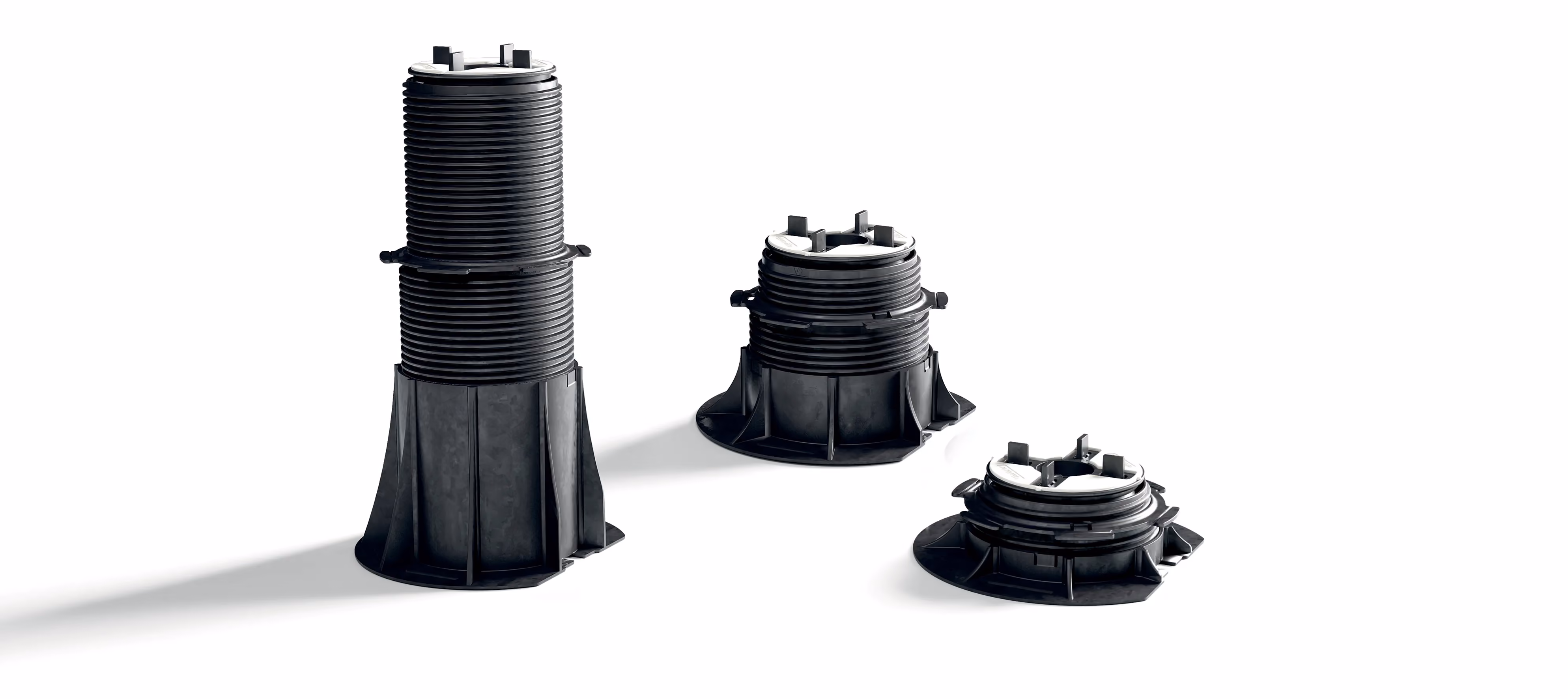 Porcea Self-Leveling & Telescopic Pedestals