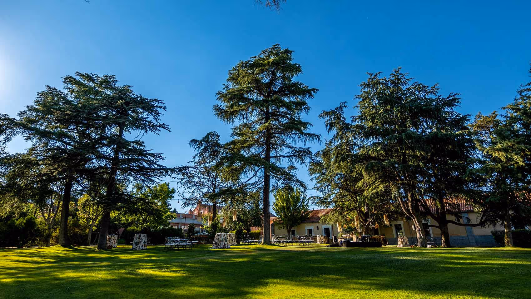 Jardines de castillo de Viñuelas