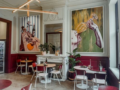 Het interieur bij Ona Belfort