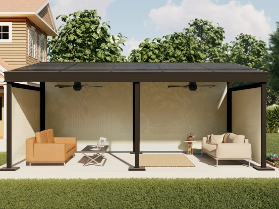 solar gazebo