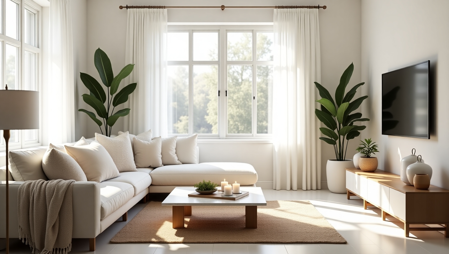Brighten Your Home with These White Living Room Ideas