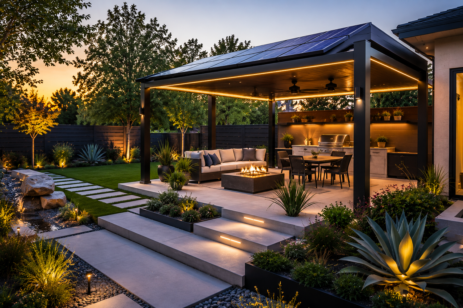 minimalist modern garden design