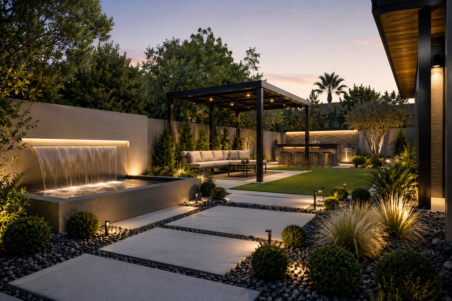 modern landscape ideas