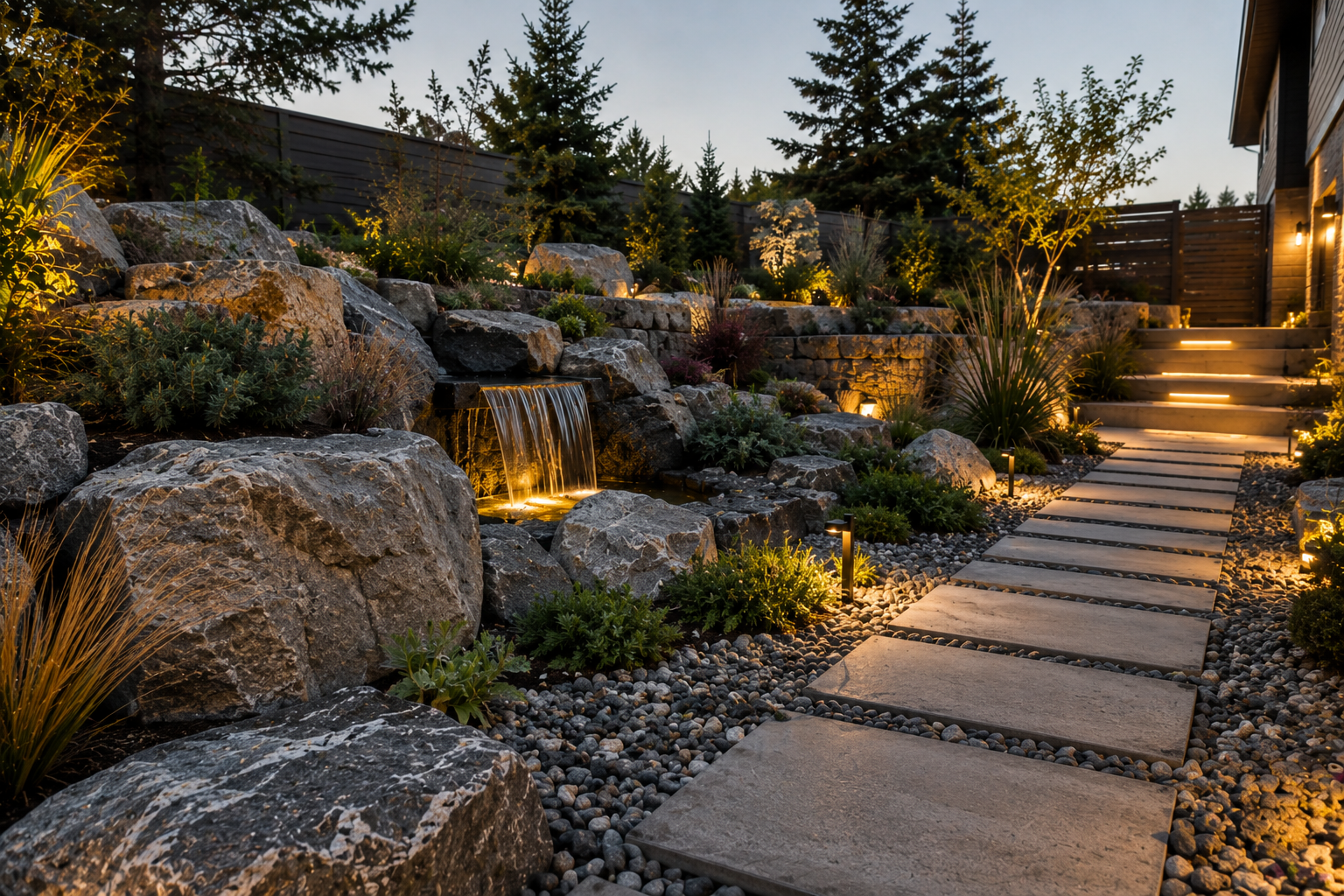 cool backyard landscaping