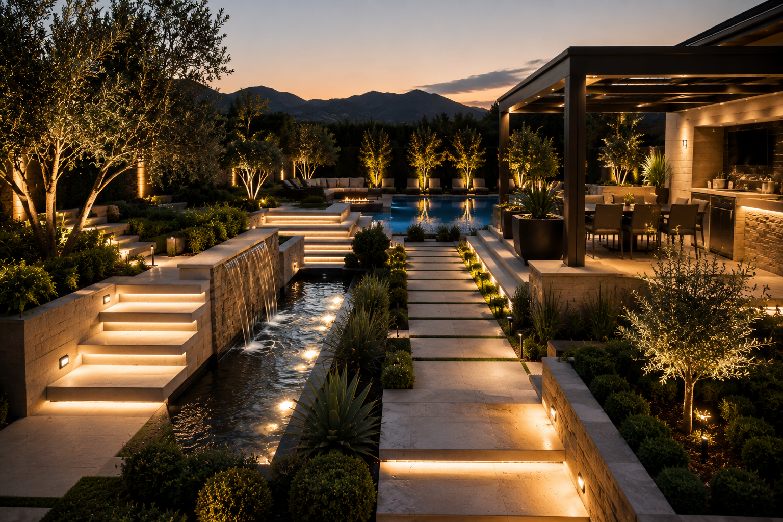 luxury landscape design
