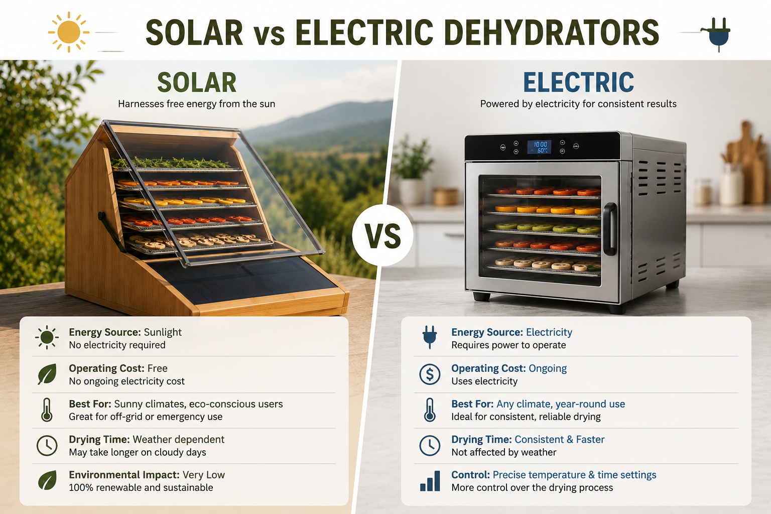 solar food dehydrator
