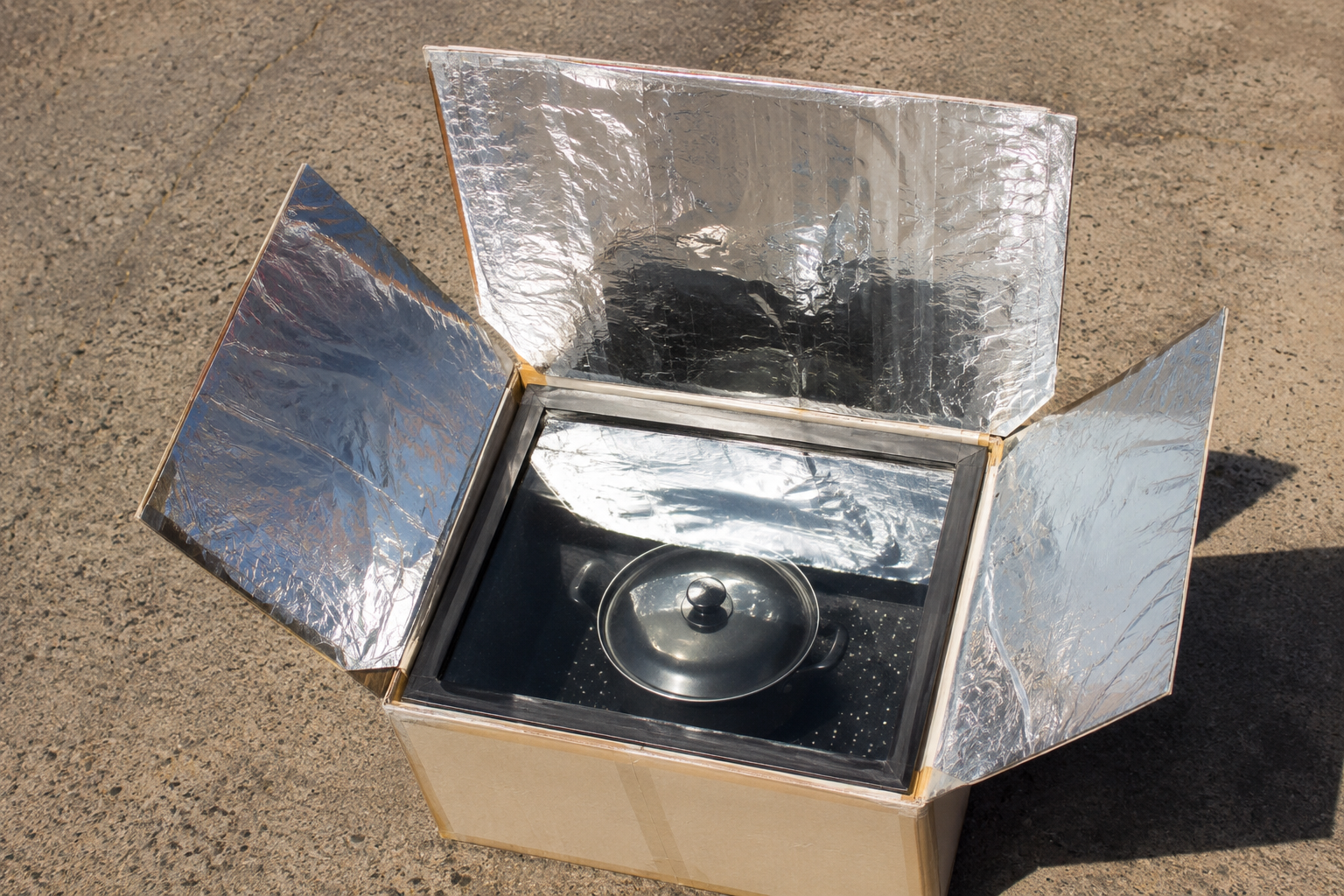 DIY solar oven
