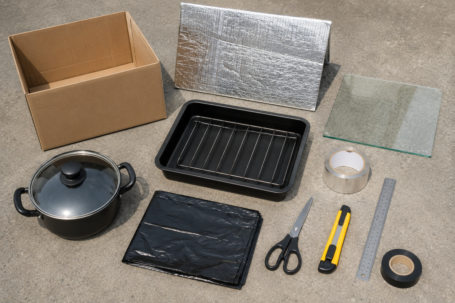 DIY solar oven