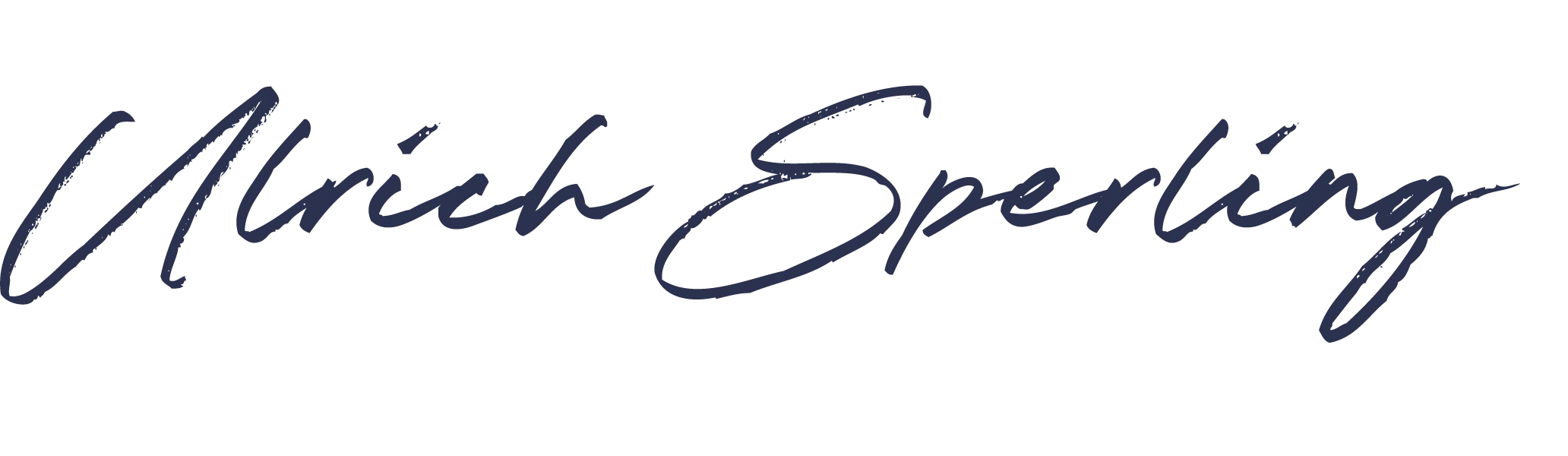 signature of Ulrich Sperling (not original, not legally binding)