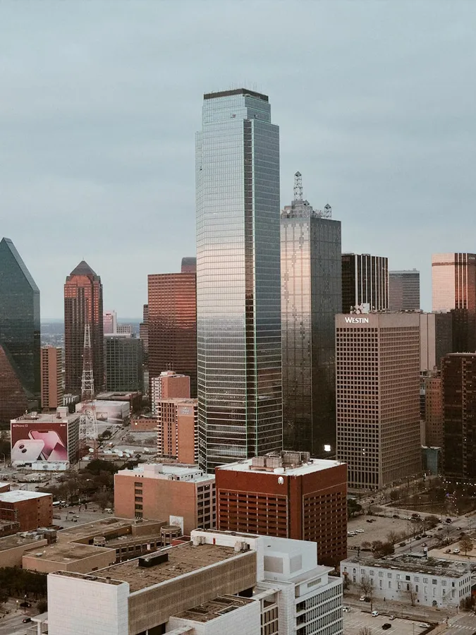 Dallas cityscape photo.