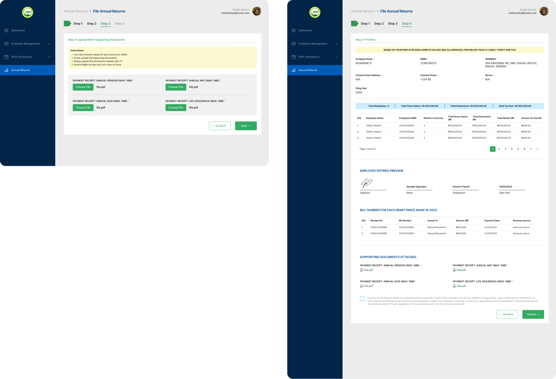 High Fidelity Desktop View 2