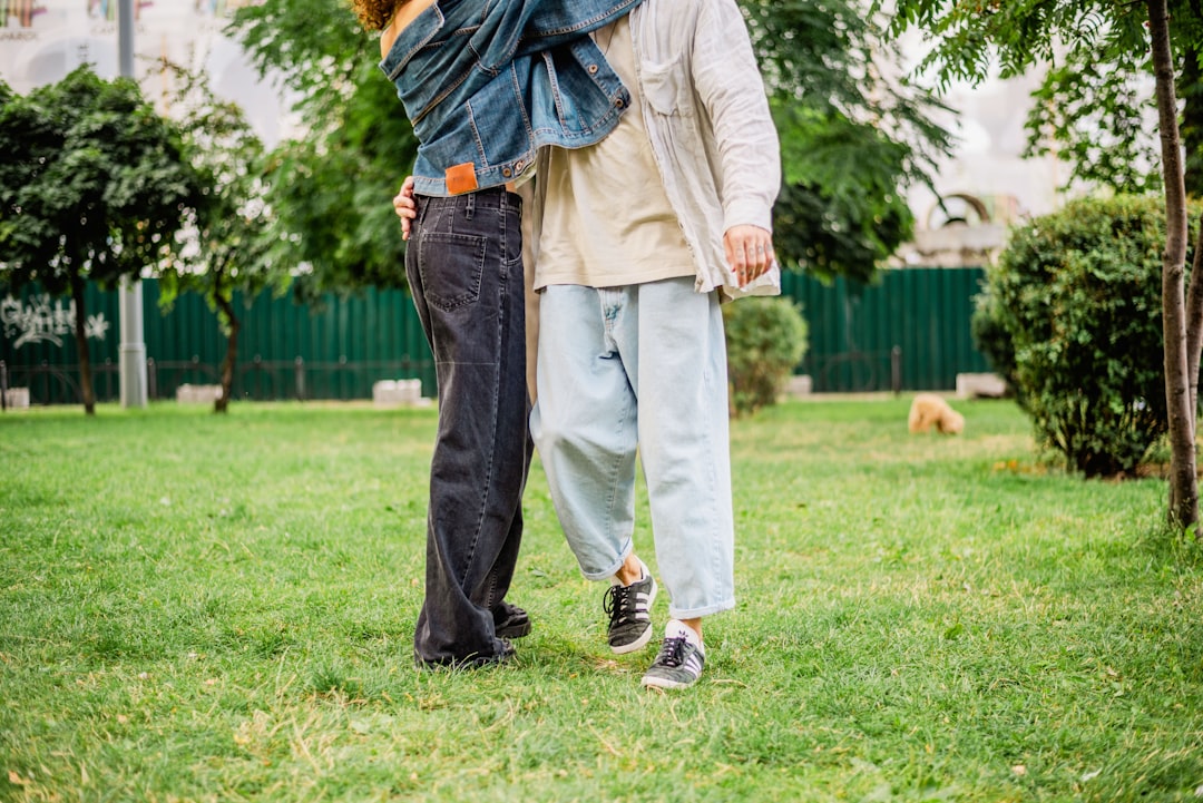 senior with caregiver outdoors - assistance with daily living