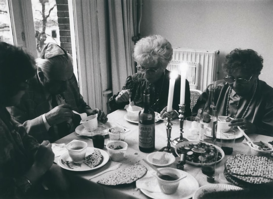 senior and companion sharing tea - home companions for seniors