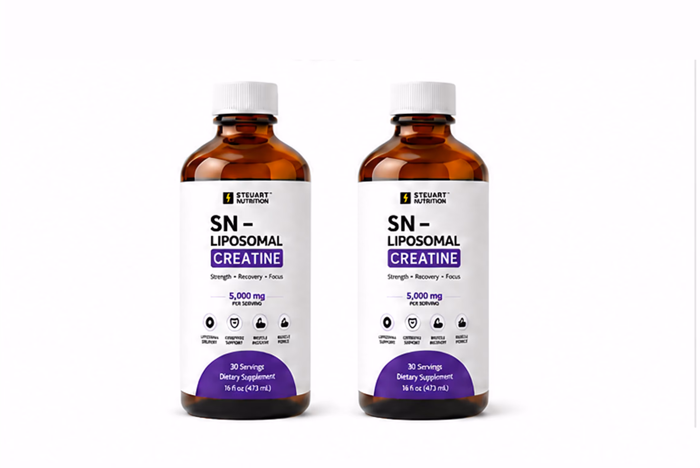 Stellart Nutrition SN-Liposomal Creatine bottles