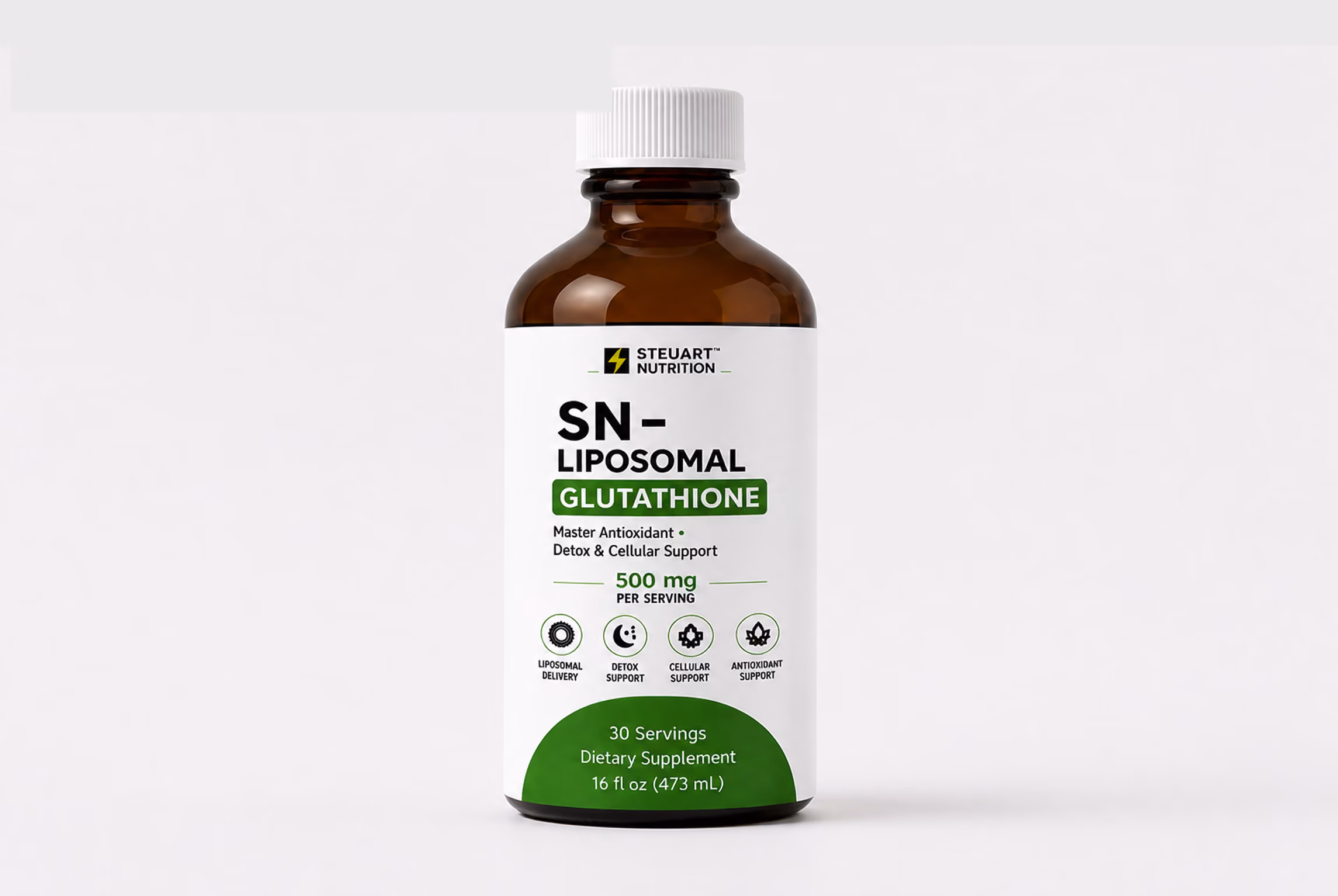Steuart Nutrition SN-Liposomal Glutathione bottle