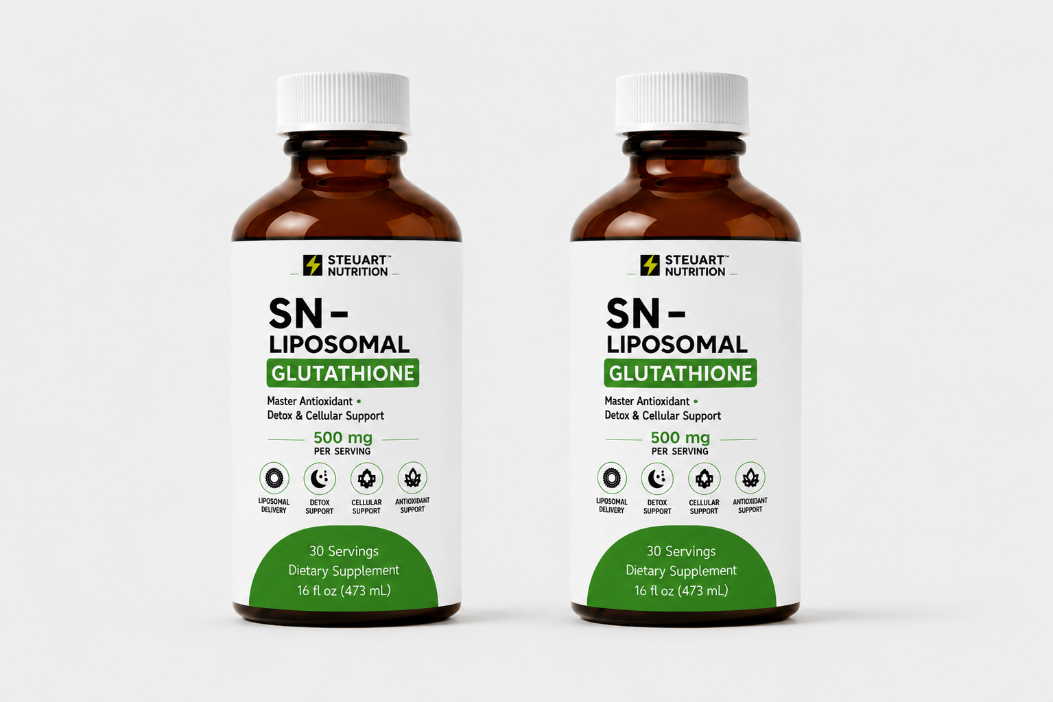 Stellart Nutrition SN-Liposomal Bergamot bottles
