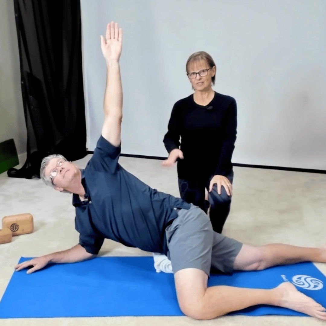 Tammy & Barry showing Bock Therapy fascia release 