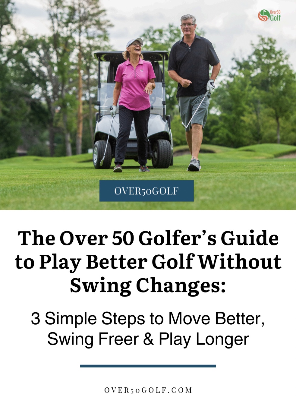 Cove of free golf guide - 3 steps to play your best golf after 50.