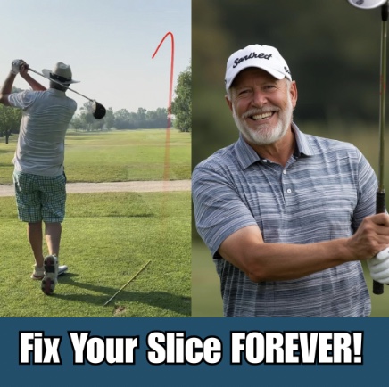 Barry drive setup for golf swing fundamentals program.