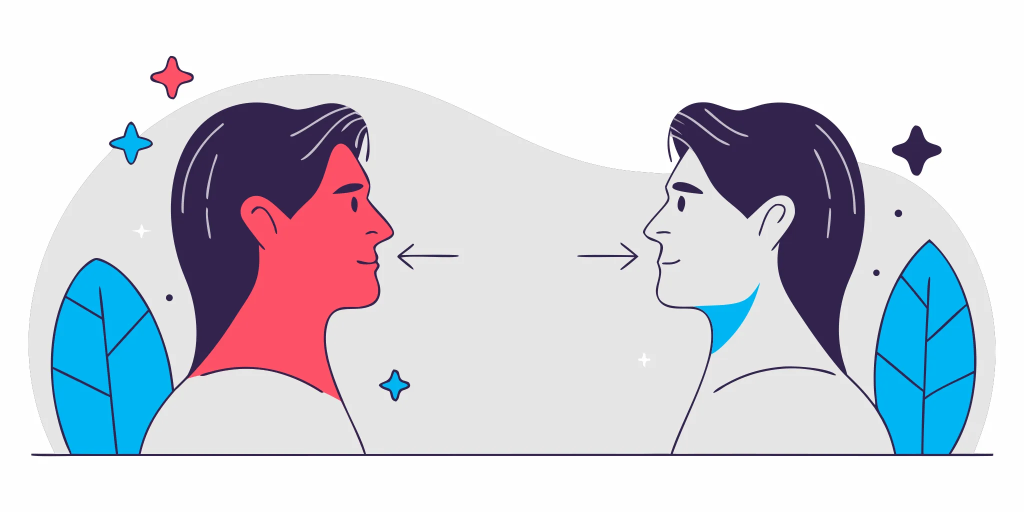 Illustration showing cheek volume restoration and under-eye rejuvenation results from dermal filler treatment