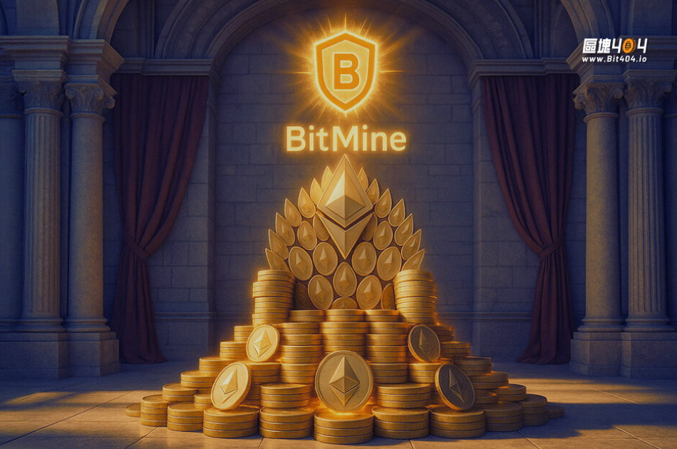 Tom Lee豪賭以太坊！BitMine越跌越買，一周加碼11萬枚ETH