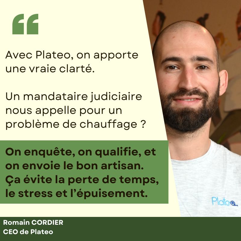 Captures d'écran des passages dans la presse de Plateo