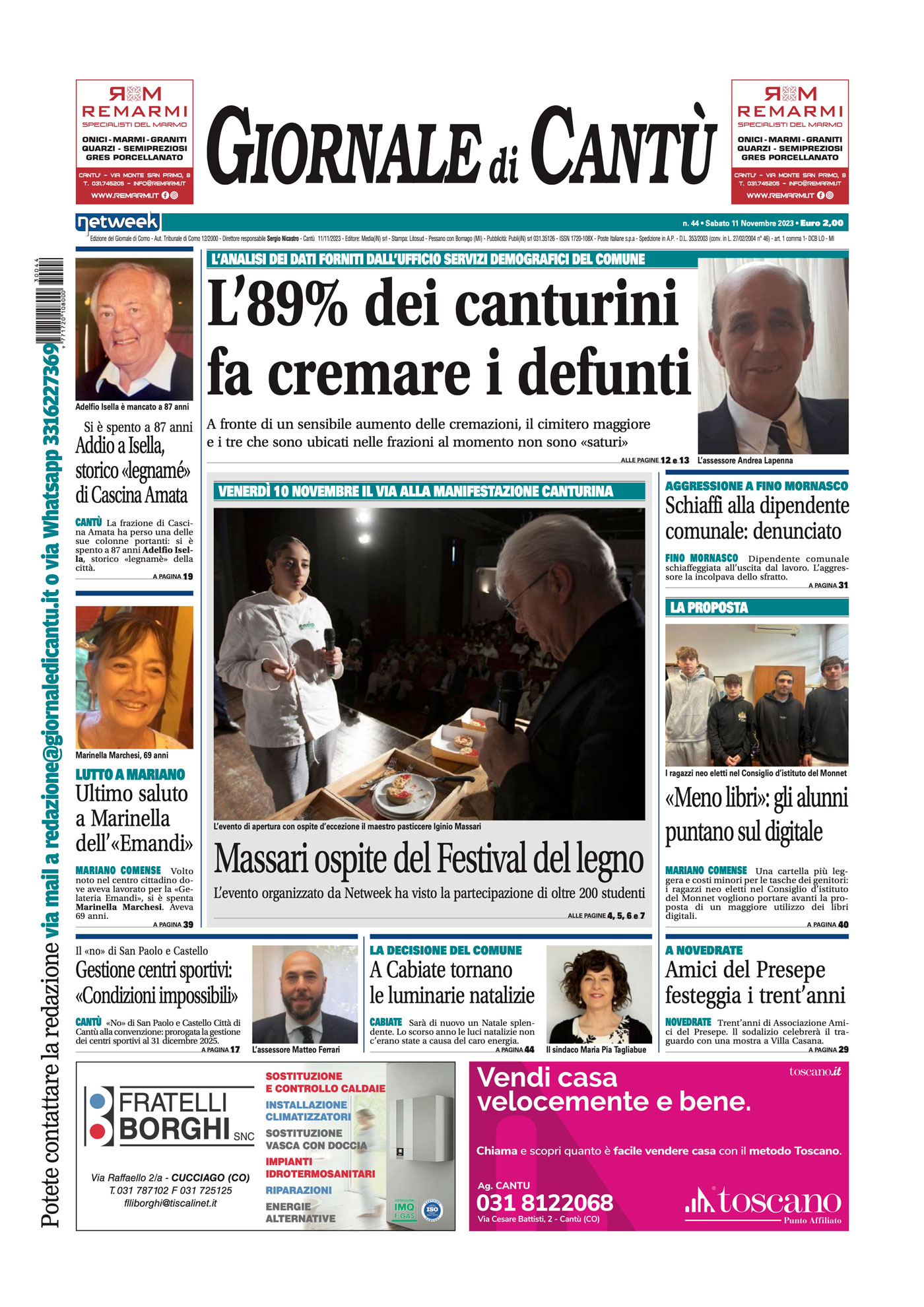 GIORNALE CANTU'