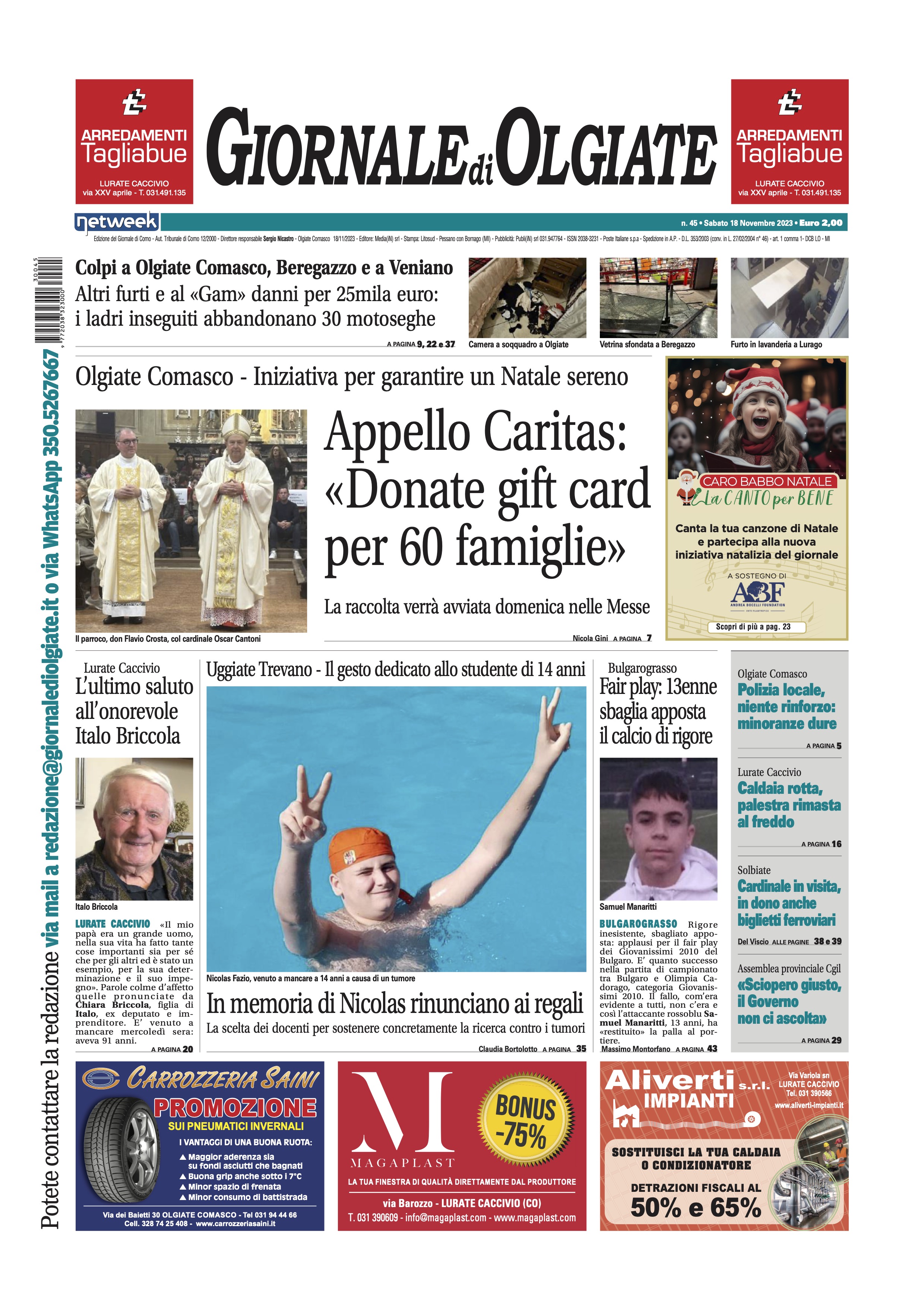 GIORNALE DI OLGIATE