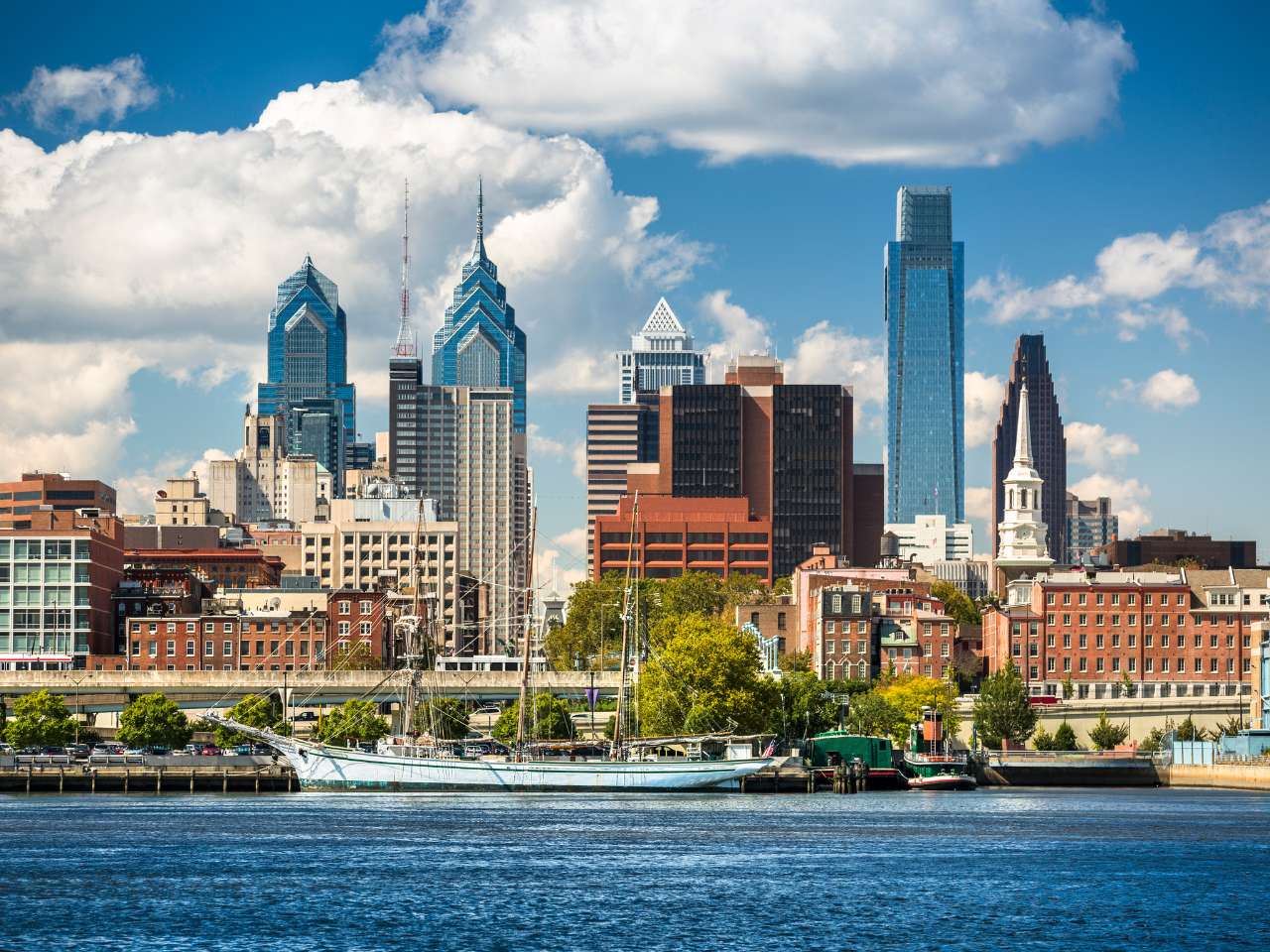City skyline of Philadelphia, Pennsylvania