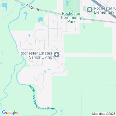 Rochester Estates Senior Living , Rochester, IL - 4817 N Oak Hill Rd