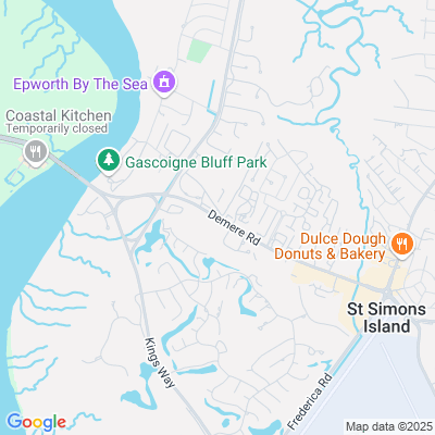 St Simons-By-The-Sea, Saint Simons Island, GA - 2927 Demere Rd