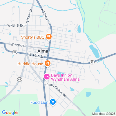 Bacon County Hospital, Alma, GA - 302 S Wayne St