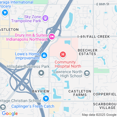 Community Hospital North, Indianapolis, IN - 7150 Clearvista Dr