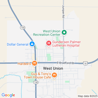 Gundersen Palmer Lutheran Hospital and Clinics, West Union, IA - 112 Jefferson St