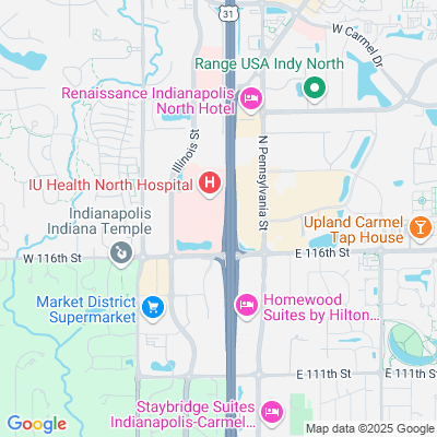 Indiana University Health North Hospital, Carmel, IN - 11700 N Meridian St