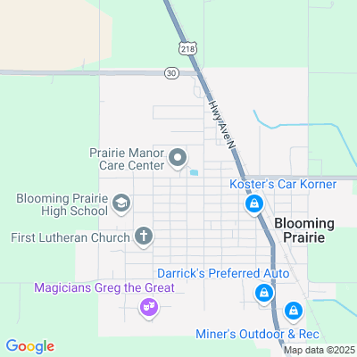 Prairie Manor Care Center, Blooming Prairie, MN - 220 3rd St NW
